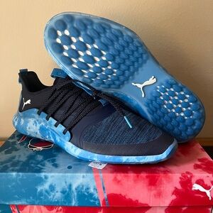PUMA Ignite NXT  Lace-Up Blue Synthetic Mens Shoes Grateful Dead 193399 01